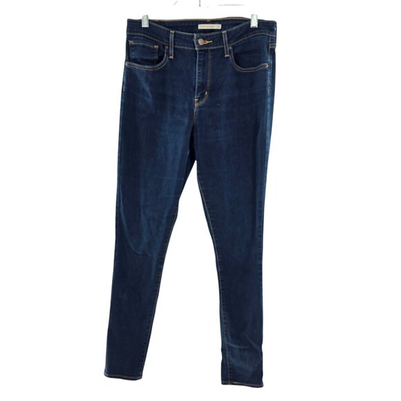 Levi's Denim - Levi's 721 High Rise Skinny Jeans Women's Size 31 Blue Denim Mid Rise Stretch